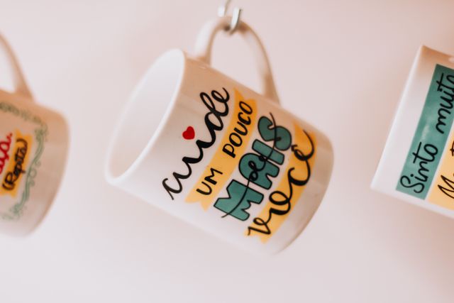Tazas decoradas